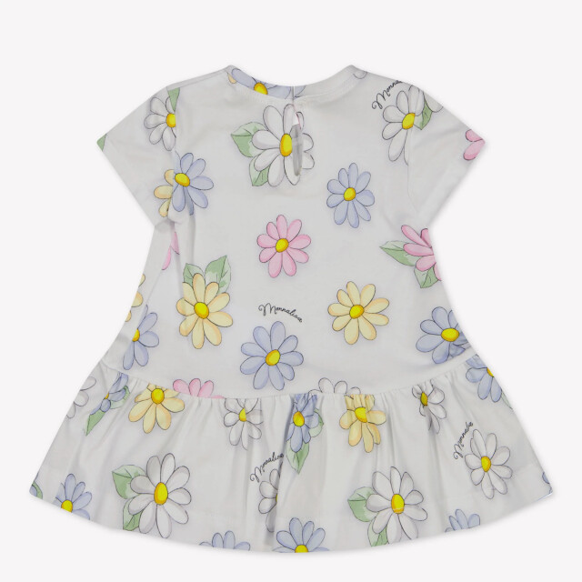 Monnalisa Baby meisjes jurk in 31E90456620099WHITE large