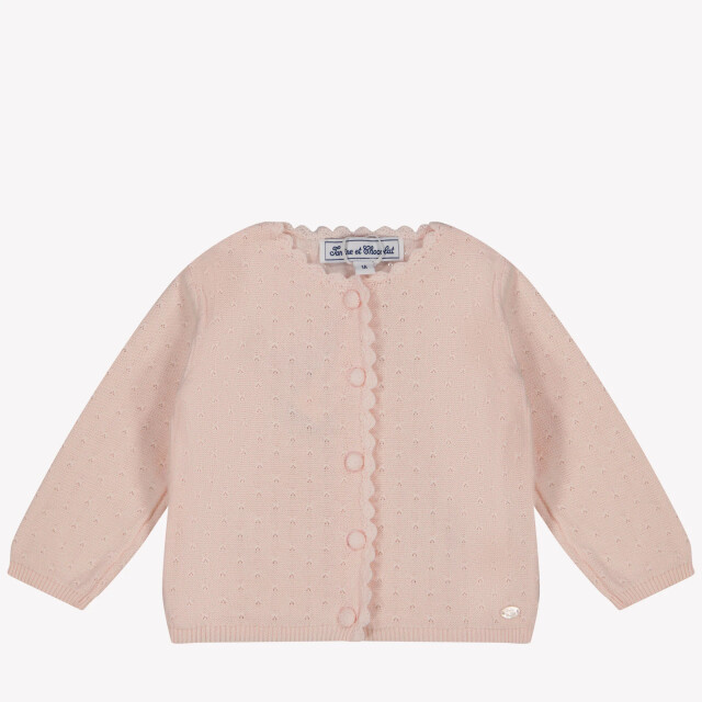 Tartine et Chocolat Baby meisjes vest in CA1801131PINK large