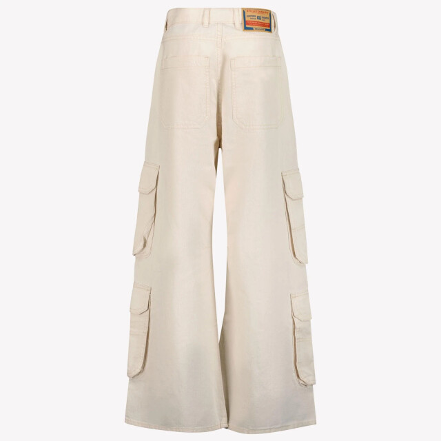Diesel Kinder meisjes broek in J02164KXBNGK101BEIGE large