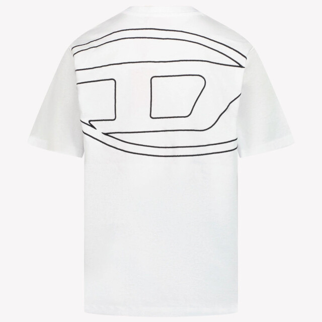 Diesel Kinder unisex t-shirt in J022760HGAMK100BIANCO large
