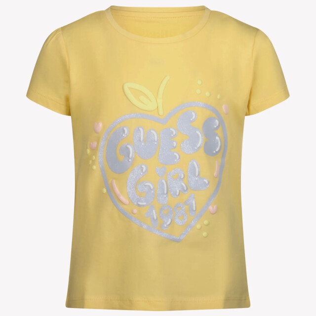 Guess Kinder meisjes t-shirt in <p>Laatjekleine large