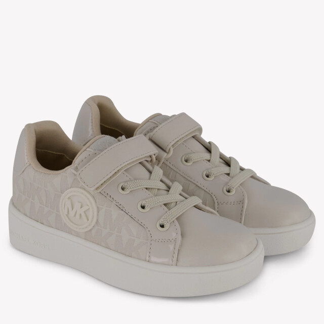 Michael Kors Jem audrey ps meisjes sneakers in MK01903270VANILLASS25<br>Sneakers large