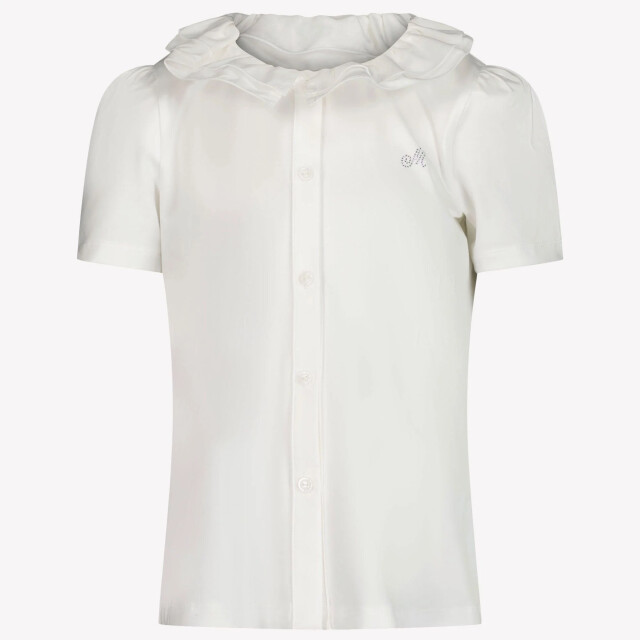 Monnalisa Kinder meisjes blouse in 17EPAT52020001WHITE large