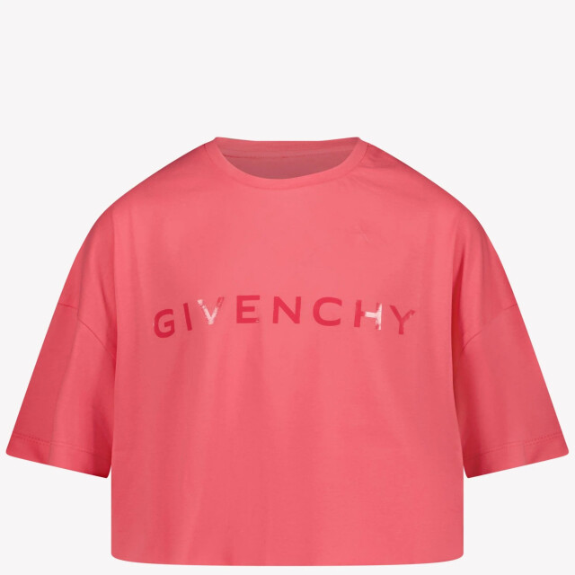 Givenchy Kinder meisjes t-shirt in H30798488RASBERRY large
