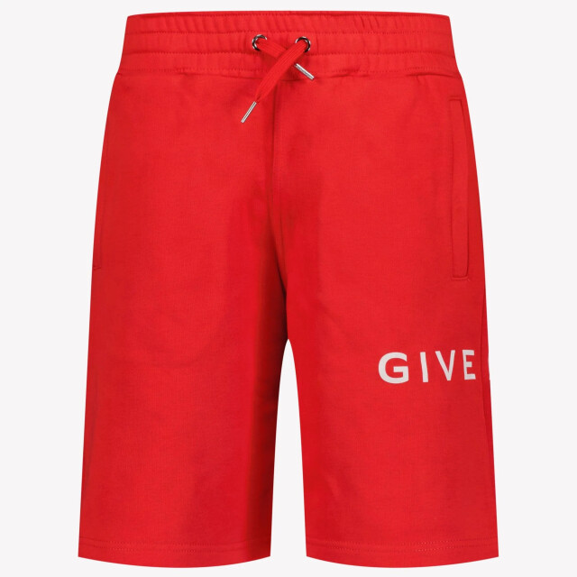 Givenchy Kinder jongens shorts in H30709REDSS25<br>Fleeceshort large