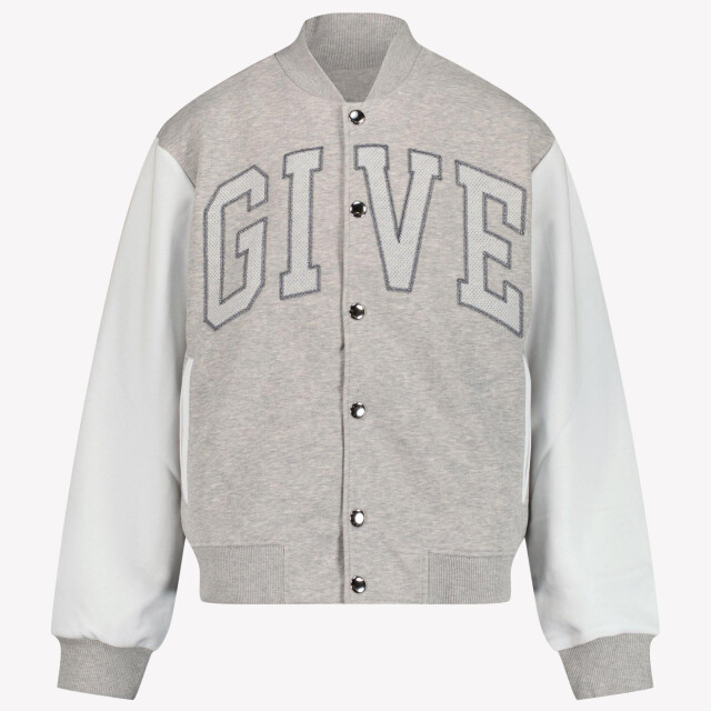 Givenchy Kinder jongens vest in H30702A01GREY large