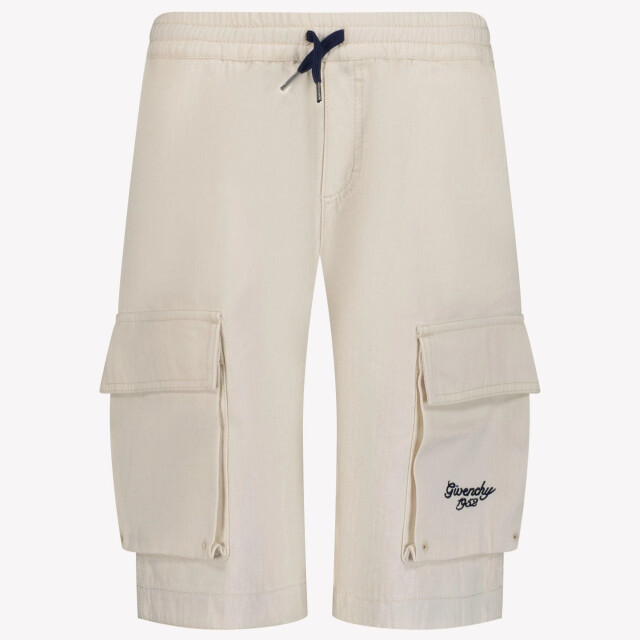 Givenchy Kinder jongens shorts in H30722NEWBEIGE large