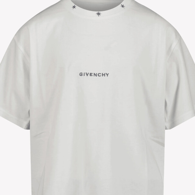 Givenchy Kinder jongens t-shirt in H30733WHITESS25<br>met large