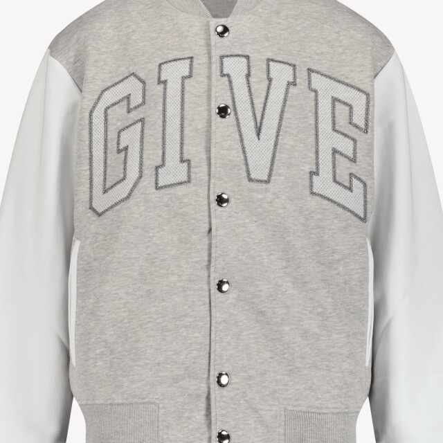 Givenchy Kinder jongens vest in H30702A01GREY large