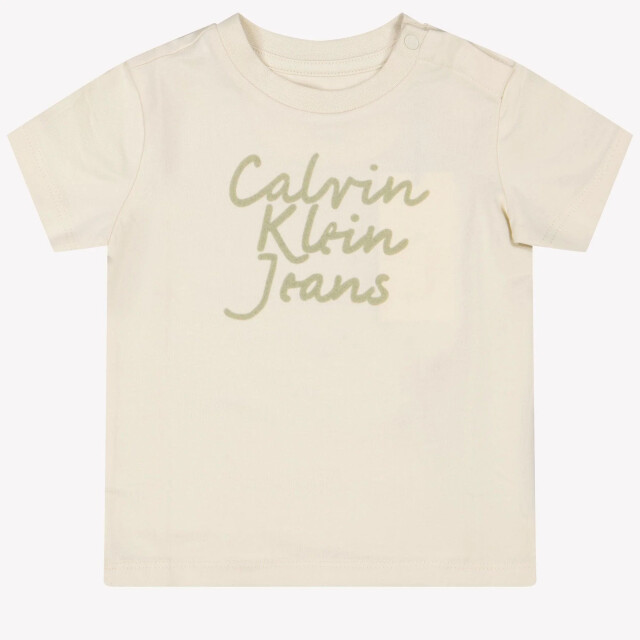 Calvin Klein Baby unisex t-shirt in CalvinKleinIN0IN00261 large
