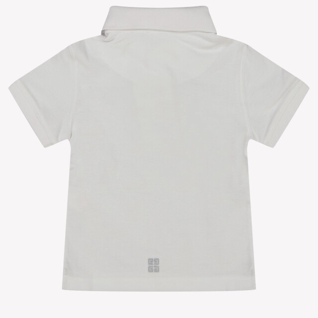 Givenchy Baby jongens polo in H3064710PWHITESS25<br>poloshirt large