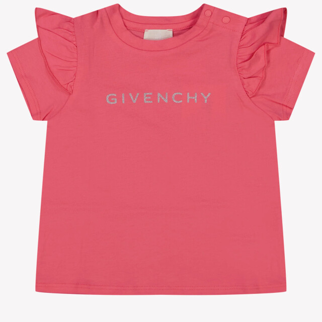 Givenchy Baby meisjes t-shirt in H30664488PINK large