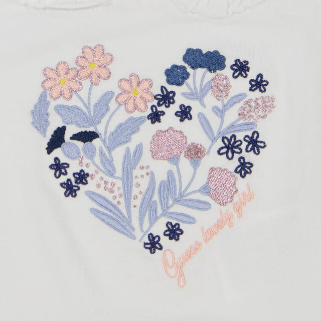 Guess Baby meisjes t-shirt in GuessK5RI23K6YW4 large