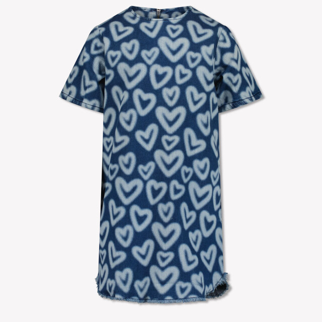 Stella McCartney Kinder meisjes jurk in TW1D11Z2574618BCBLUE/WHITE large