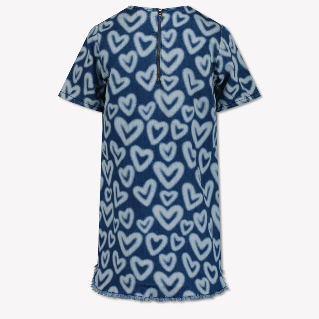 Stella McCartney Kinder meisjes jurk in TW1D11Z2574618BCBLUE/WHITE large