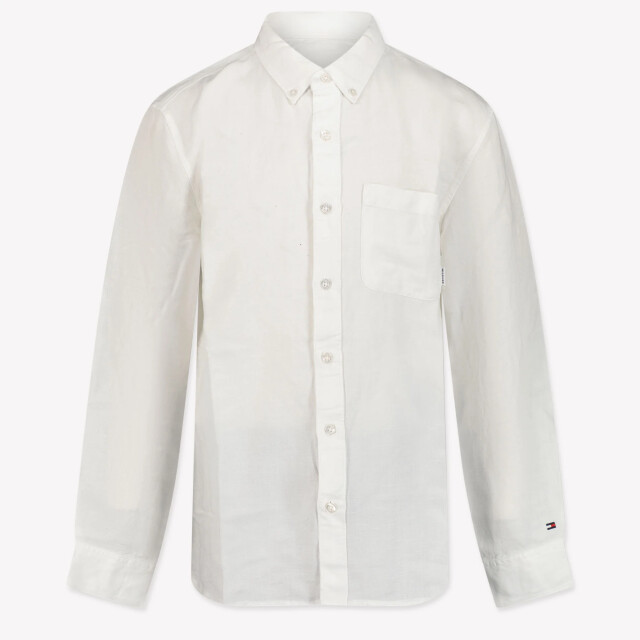 Tommy Hilfiger Kinder jongens blouse in TommyHilfigerKB0KB09550 large