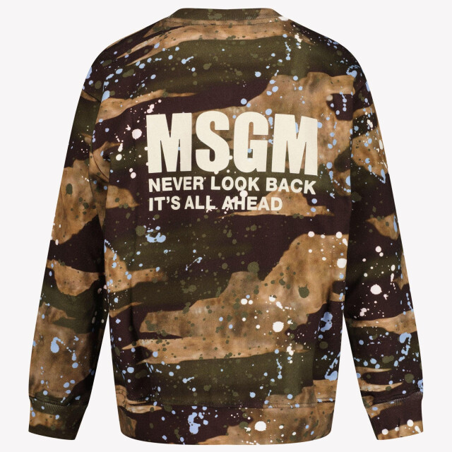 Msgm Kinder jongens trui in S5MSJBSW029MS023DARK large