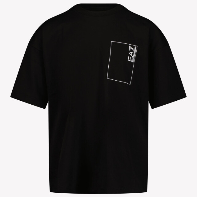 EA7 Kinder jongens t-shirt in 7B000074AF10378UC001BLACK large