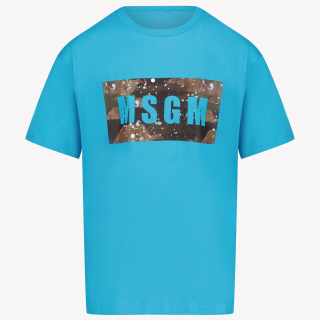 Msgm Kinder jongens t-shirt in S5MSJBTH036MS011ATOLLO large