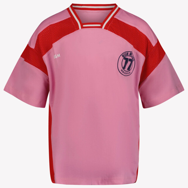 Msgm Kinder meisjes t-shirt in S5MSJGTH252PINKLILAC large