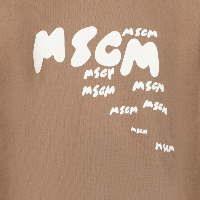 Msgm Kinder jongens trui in S5MSJBSW010MS008CARIBOU/BROWN large