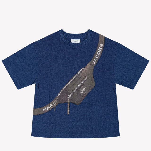 Marc Jacobs Kinder jongens t-shirt in W60453DENIMBLUE large