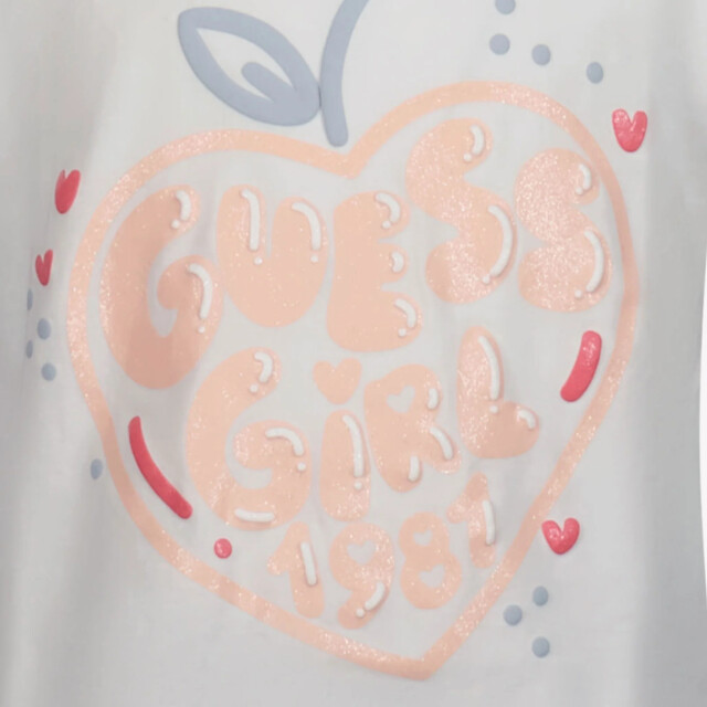 Guess Kinder meisjes t-shirt in GuessK5GI01K6YW4 large
