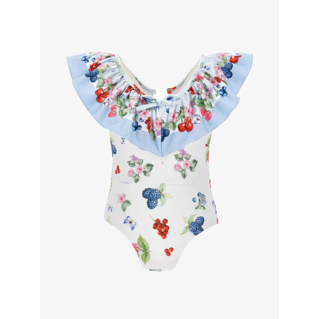 Monnalisa Meisjes badpak flowers 19E075-5715-0099 large
