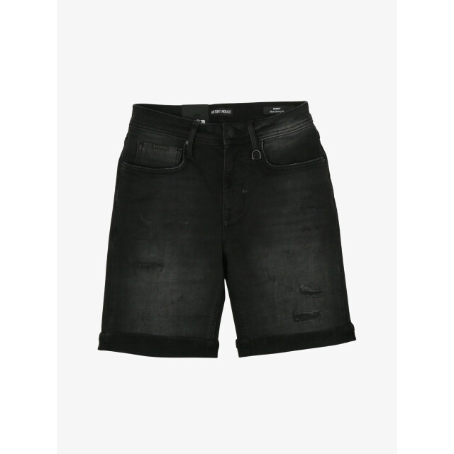 Antony Morato Heren short randy skinny fit black denim MMDS00081-FA750414-9000-1-W02004 large