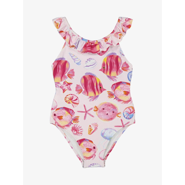Mayoral Meisjes badpak vissen 3-719-85 large