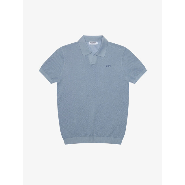 Antony Morato Heren polo knit regular MMSW01503-YA100074-7138 large