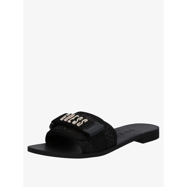 Guess Dames slippers elyze3 zwart FLGEL3-ELE19-BLACK large