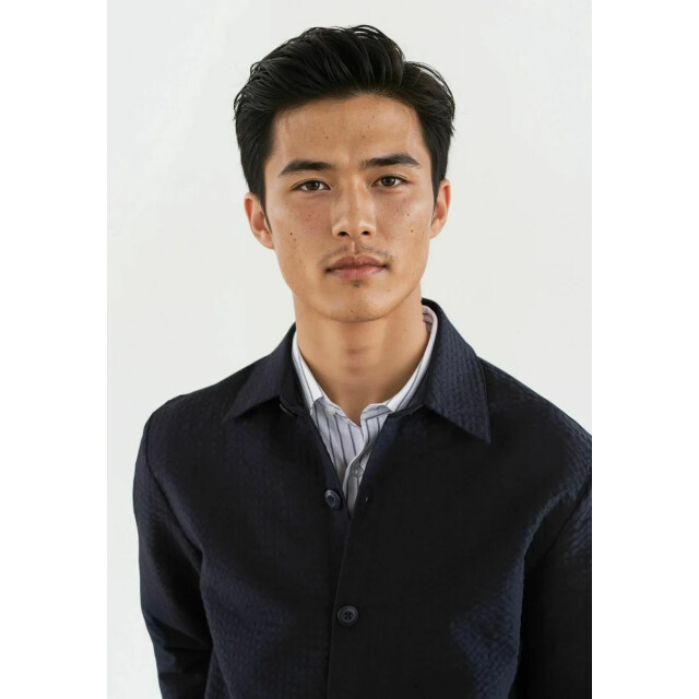 Ciszere 30062-009 dawson seesucker overshirt dark navy 30062-009 large
