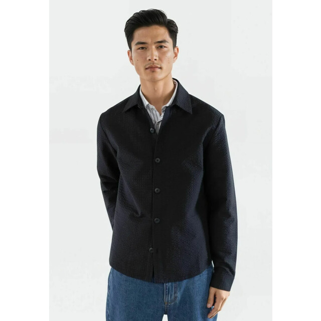 Ciszere 30062-009 dawson seesucker overshirt dark navy 30062-009 large