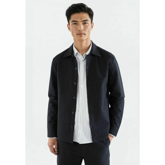 Ciszere 30062-009 dawson seesucker overshirt dark navy 30062-009 large