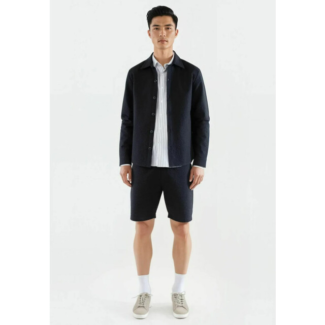 Ciszere 30062-009 dawson seesucker overshirt dark navy 30062-009 large