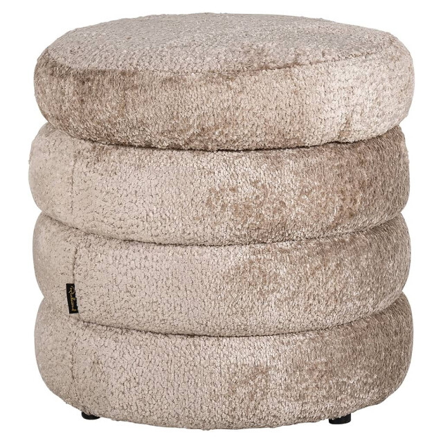 Richmond Interiors Richmond poef sheep naturel adele S4615 SHEEP NATURE large