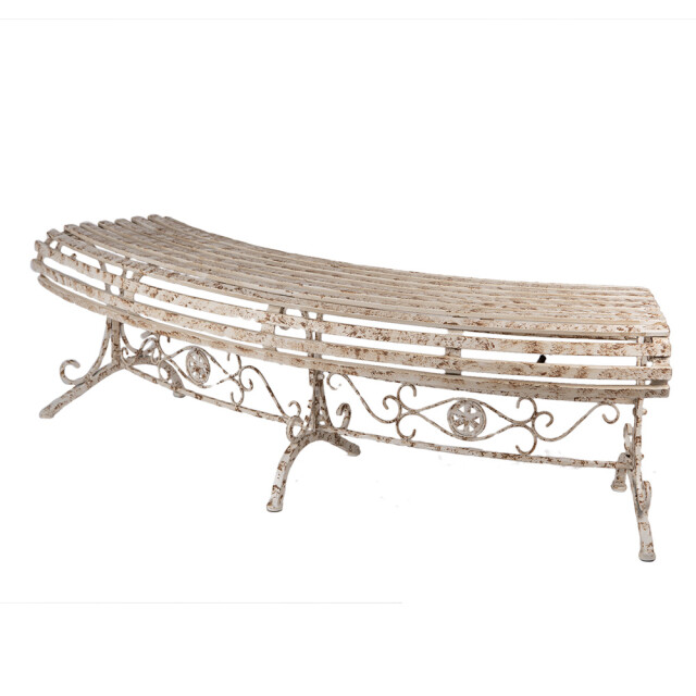 Clayre & Eef Tuinbank 157x55x48 cm metaal 3197121 large