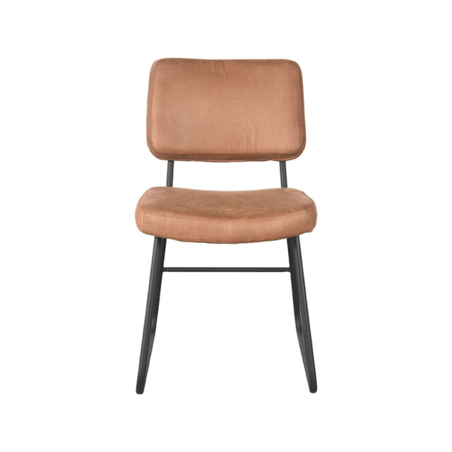 Label51 Eetkamerstoel noah cognac micro suede set van 2 3183402 large
