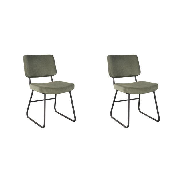 Label51 Eetkamerstoel noah forest ribcord set van 2 3183398 large