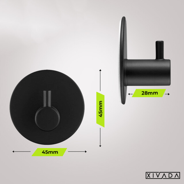 Xivada Toiletset wc rolhouder handdoekhaak toiletborstel - 3195476 large