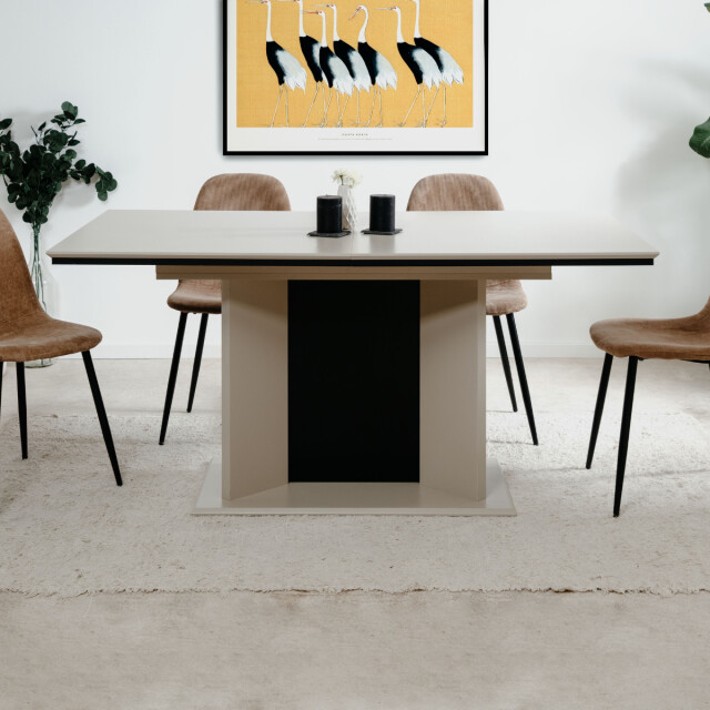 CaliCosy Uitschuifbare eettafel van 160 tot 200 cm met automatische opening novara 3197148 large