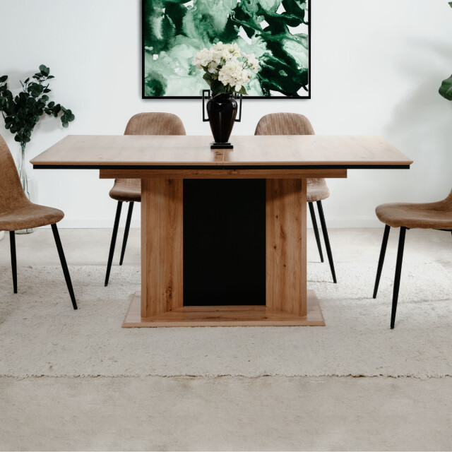 CaliCosy Uitschuifbare eettafel van 160 tot 200 cm met automatische opening novara 3197150 large