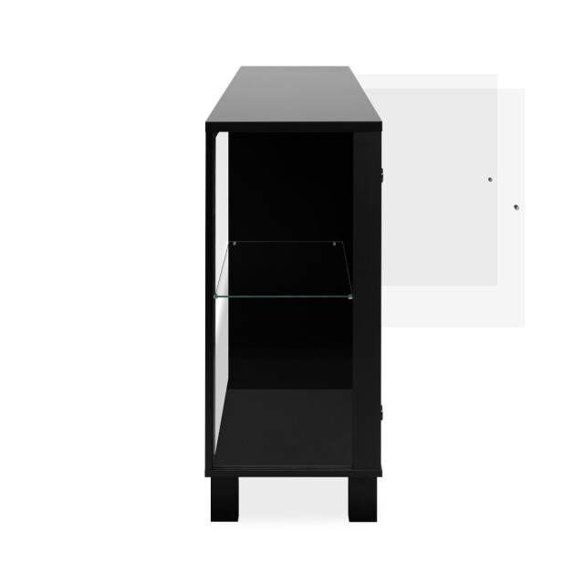 CaliCosy Dressoir met 15 mm kastdikte, glazen zijkanten, spiegel achterwand, 10 cm 3197143 large