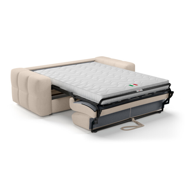 CaliCosy 3-zits slaapbank met express-opening in stof l207 cm chester 3038072 large