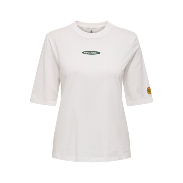 Only Onlphoebe ss fresh top box jrs off-white 4339.02.0085 large
