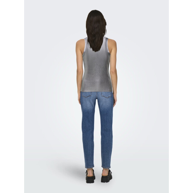 Only Onlsol life sl glitter rib top jrs zilverkleurig 4349.97.0039 large