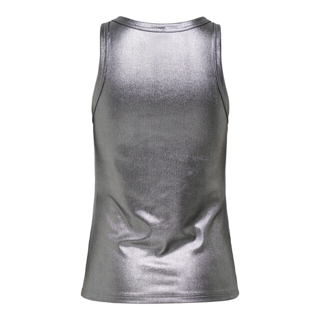 Only Onlsol life sl glitter rib top jrs zilverkleurig 4349.97.0039 large