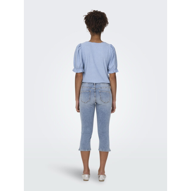 Only Onlblush mw slit capri dnm pim noos blue denim 4130.35.0005 large