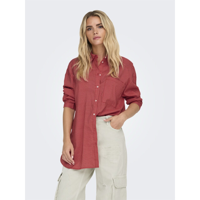 Only Onlmaggie ls check shirt dessin 4309.49.0020 large